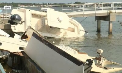 Hurricane Helene storm surge aftermath in Gulfport