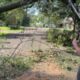 Widespread damage from Hurricane Helene after landfall in Perry