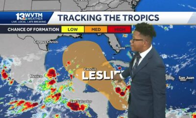 Warmer Weather returns to Alabama next week, as multiple tropical systems develop in the Atlantic