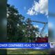 Three local power companies working to restore electricity in Florida