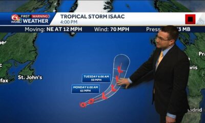 Dry and quiet. Tracking tropics