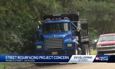 Street resurfacing project concern