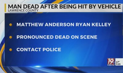 Man Dead After Being Hit By Vehicle | September 29, 2024 | News 19 at 9 p.m. – Weekend