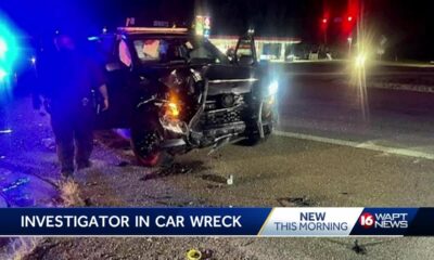 CCSD investigator injured in crash