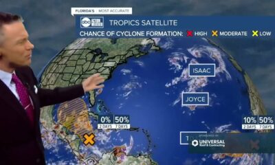 Tracking the Tropics | Three systems in the Atlantic, chance of development in Caribbean