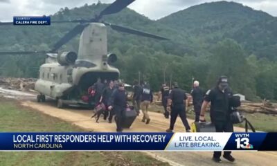 Water rescue teams from Central Alabama assist with recovery efforts in North Carolina