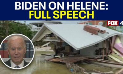 Pres. Biden on devastation from Helene: FULL SPEECH