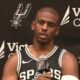 Spurs G Chris Paul talks about upcoming season at media day