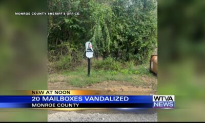 At least 20 mailboxes vandalized in Monroe County