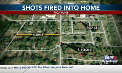 Detectives looking for suspect after shots fired into Picayune home, police say