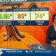 9/30- The first day of October brings seasonable weather