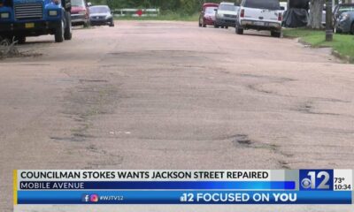 Jackson councilman calls for street to be repaired