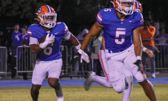 Big-Play Brandon Racks Up Three TDs In Each Half To Thrash Gulfport 42-0