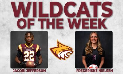 Jacobi Jefferson, Frederikke Nielsen named Wildcats of the Week