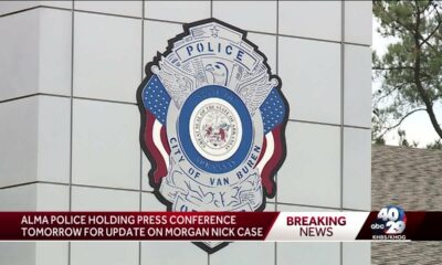 Alma police announce development in Morgan Nick kidnapping case