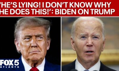 Biden calls Trump out for “lying” before taking aerial tour over North Carolina | FOX 5 News