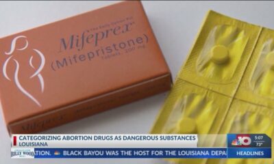 NBC 10 News Today: Louisiana the first state to categorize two abortion drugs as controlled dangerou