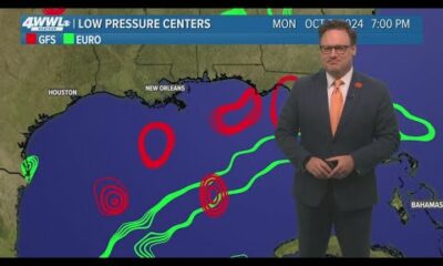 Monday 10PM Tropical Update: Development possible in Gulf of Mexico late this week