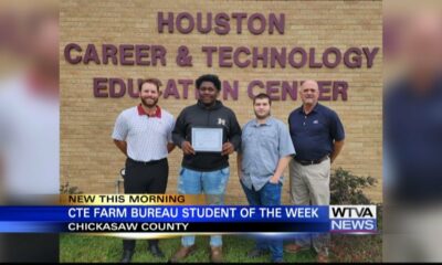 Chickasaw County student named CTE Farm Bureau Student of the Week