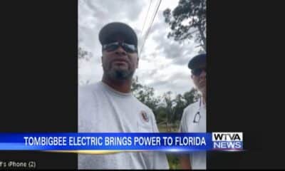 Mississippi power cooperatives continue work on power lines after hurricane