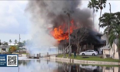 'Welcome to the apocalypse': Home burns as Pasco County neighborhood recovers from flooding