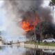 'Welcome to the apocalypse': Home burns as Pasco County neighborhood recovers from flooding