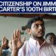 100 people become U.S. citizens on Jimmy Carter's 100th birthday | FOX 5 News