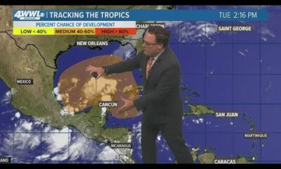 Tuesday 5PM Tropical Update: Still tracking possible development in Gulf of Mexico late this week