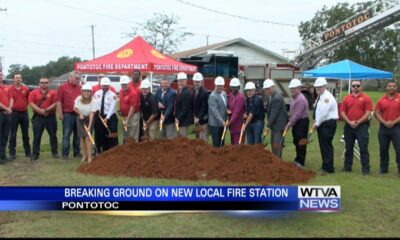 Pontotoc breaks ground on new fire station