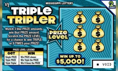 Mississippi Lottery has new games this month