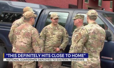 National guardsmen deployed to East Tennessee