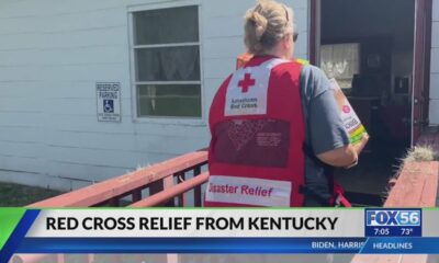 Kentuckians work with Red Cross volunteers to help disaster victims