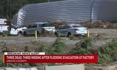 3 dead, 3 missing after flooding evacuation at East TN factory