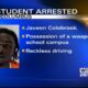 Student arrested for possessing gun at Columbus High School