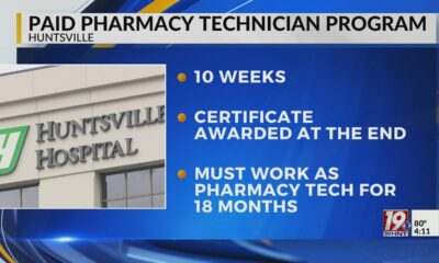 Paid Pharmacy Technician Program | October 2, 2024 | News 19 at 4 p.m.