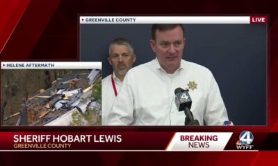 Greenville County gives Wednesday update on Helene recovery