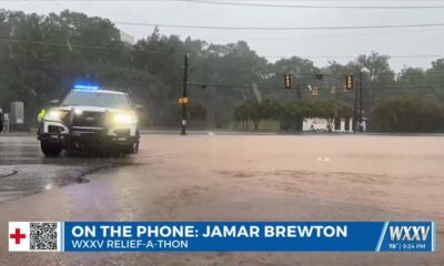 WXXV Relief-A-Thon: Red Cross Volunteer Jamar Brewton is in Georgia