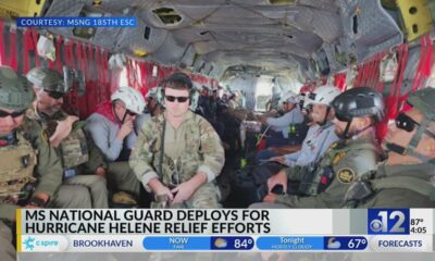 Mississippi National Guard deploys for Hurricane Helene relief efforts