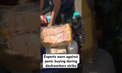 Experts say it’s not necessary to stock up on supplies due to dockworkers strike.