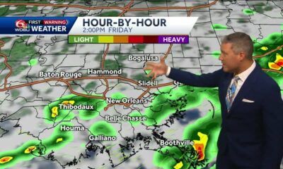 Tracking rain and possible tropical development in the Gulf of Mexico