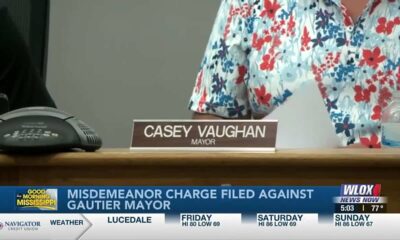 Councilman’s wife files charge against Gautier Mayor Casey Vaughan