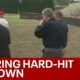 NC governor tours hard-hit town of Canton | FOX 5 News