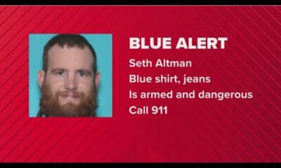 Blue Alert issued for 'armed and dangerous' suspect after Texas officer seriously injured