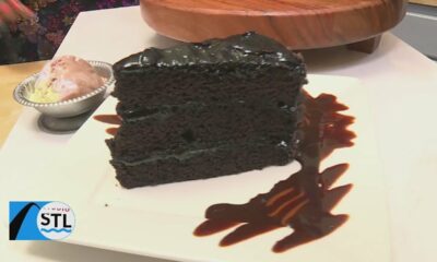 Try the chocolate cake at the Old Spaghetti Factory