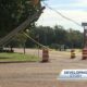 Downed pole and traffic lights frustrating neighbors