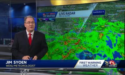 Rain Friday, improving weekend ahead