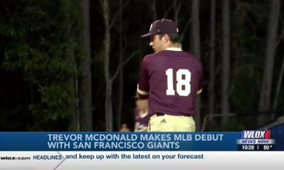 George County alum, Giants’ pitcher Trevor McDonald makes MLB debut