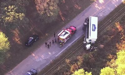 OHP: One dead, another taken to hospital after box truck rolls over near Bethel Acres