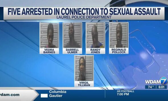 Five connected to sexual assault charges in Laurel