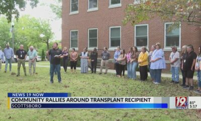 Community Rallies Around Transplant Recipient | Oct.4, 2024 | News 19 at 5 p.m.